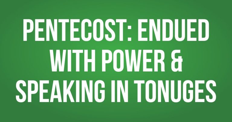 Pentecost – Pastor Scott